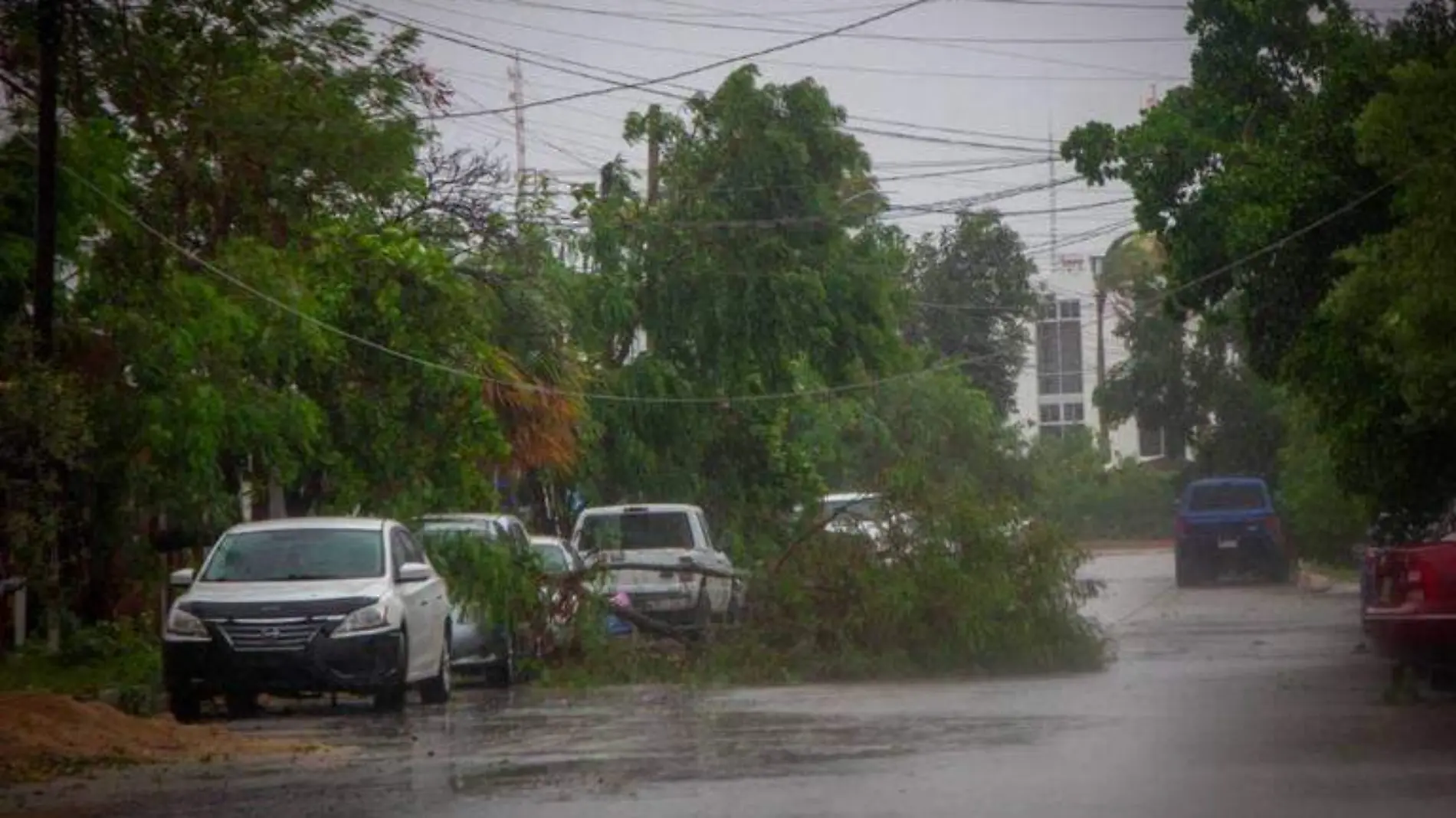 lluvias por huracan norma en la paz